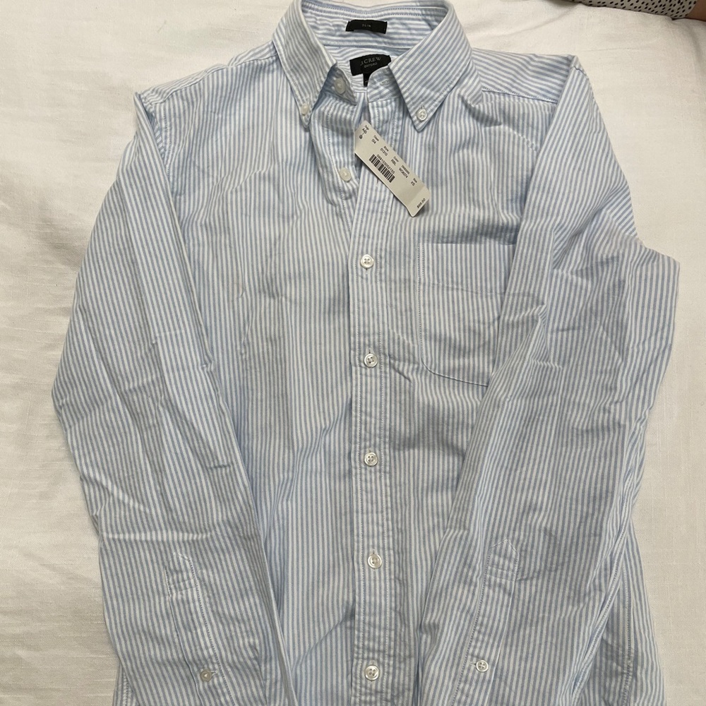 Jcrew button up dress shirt Oxford xs slim fit